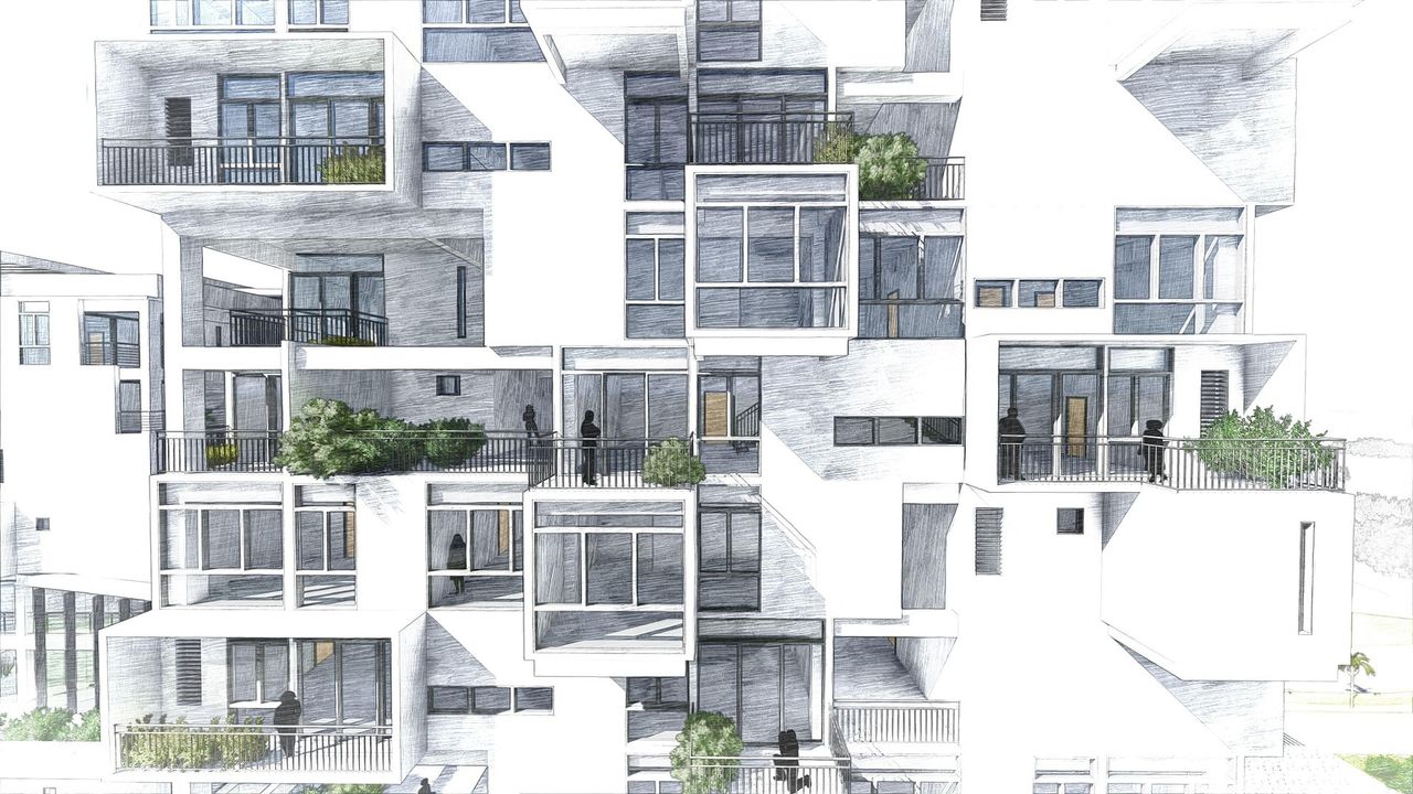 2 BHK Modern House Plan  — floor plan preview